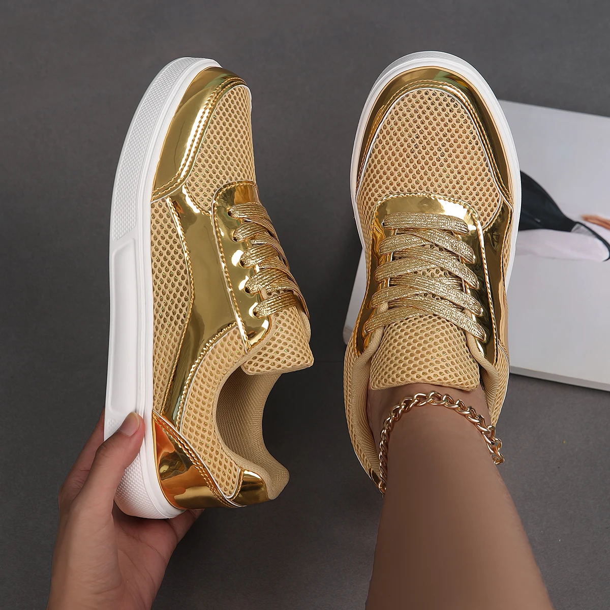 Outdoor Sport Lights - 2026 Autumn New Fashion Slip-on Low-heeled