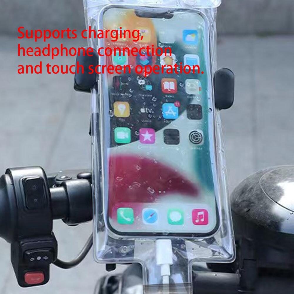 Outdoor Sports Accessories - Waterproof Phone Pouch, Clear Touchscreen Phone