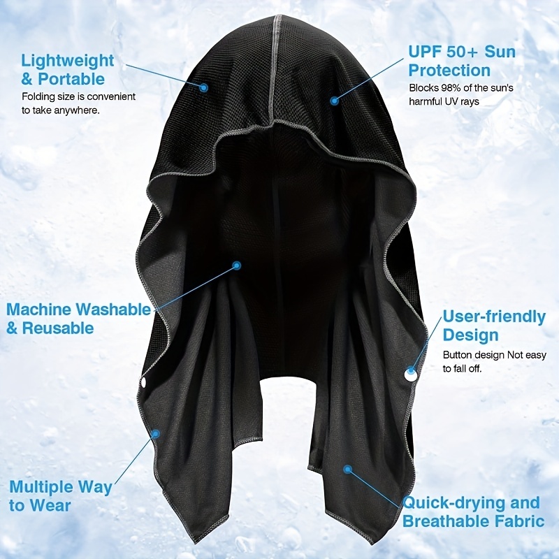 Cooling Hoodie Towel Beach Cam - Outdoor Sport Hoodie review and price