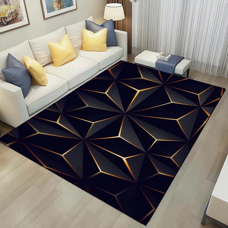 3D Geometric Carpet Neon Light - Outdoor Sport Live review and price
