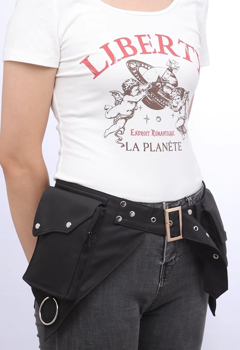 Women's Medieval Punk Waist Ba - Outdoor Sports Accessories review and price