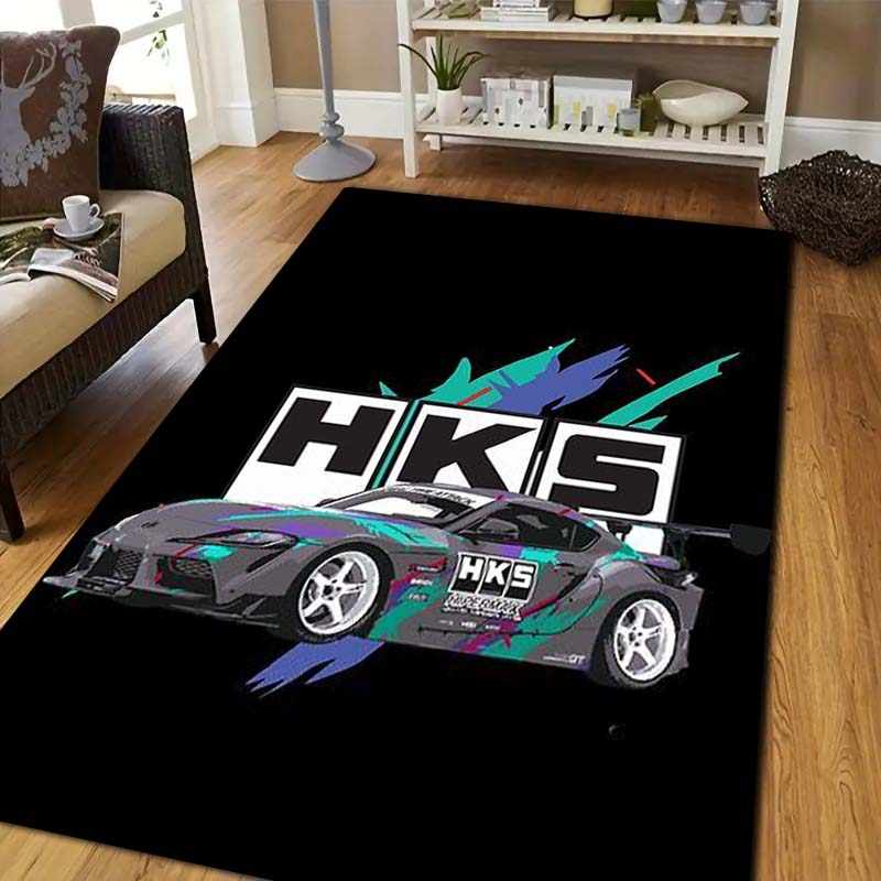 3D Racing H-HKS Print Area Rug - Outdoor Sport Live review and price