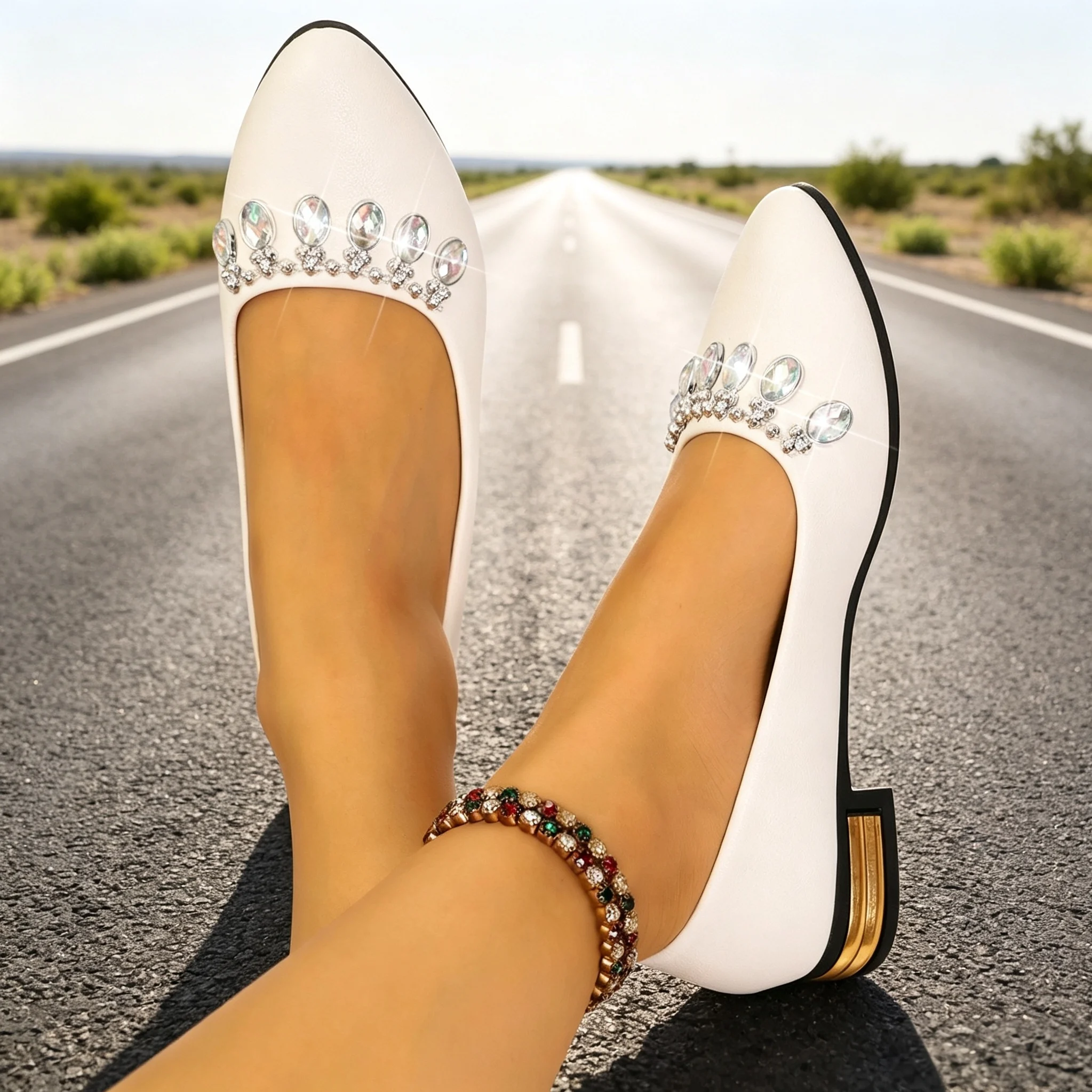 Women Flats Pointed Toe Ballet - Outdoor Sports Shoes review and price