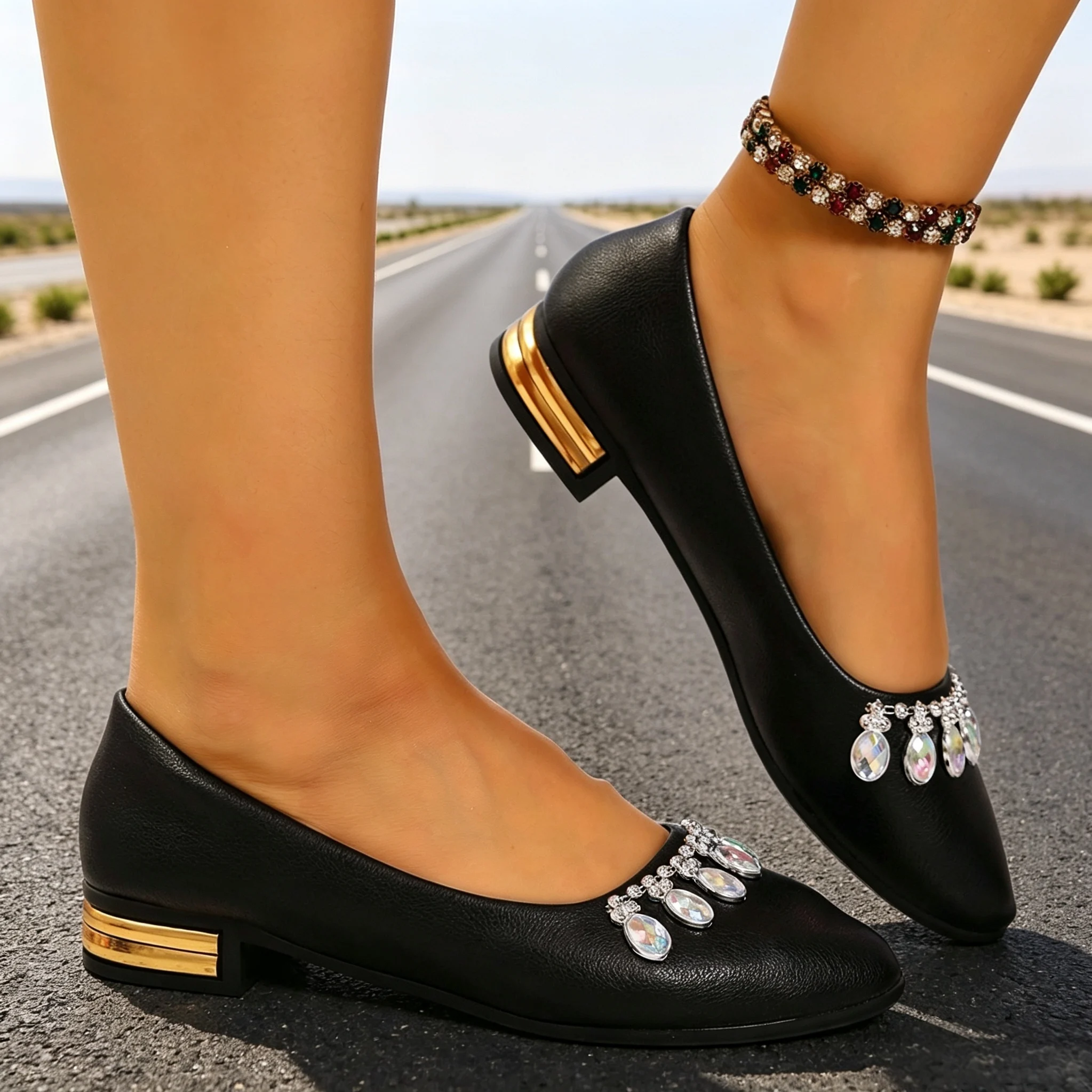 Women Flats Pointed Toe Ballet - Outdoor Sports Shoes review and price