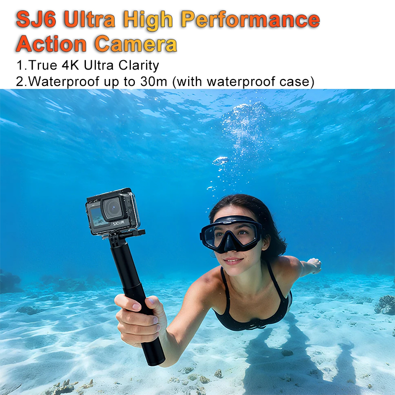 SJCAM Action Camera SJ6 Ultra  - Outdoor Sport Live review and price