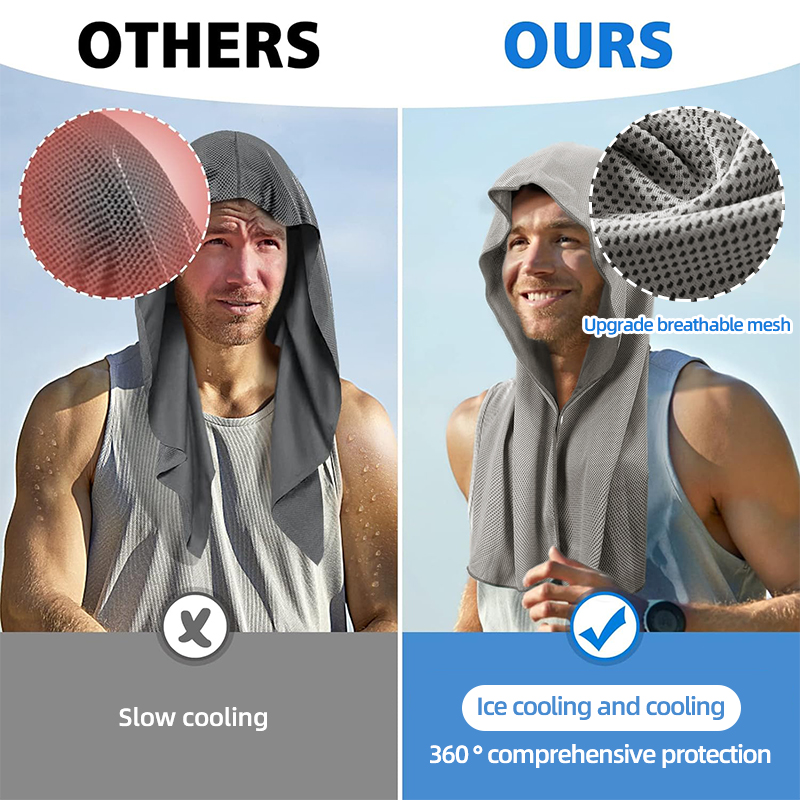 Cooling Hoodie Towel- Hood Tow - Outdoor Sport Hoodie review and price